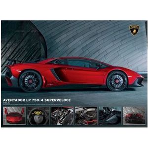 Puzzle Eurographics - Lamborghini Aventador 750-4 SV, 1000 piese imagine