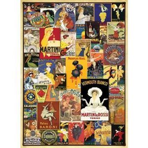 Puzzle Eurographics - Vintage Posters, 1000 piese imagine