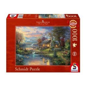 Puzzle Schmidt - Thomas Kinkade: Paradisul naturii, 1000 piese imagine