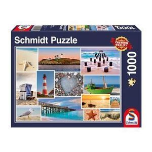 Puzzle Schmidt - La malul marii, 1000 piese imagine