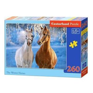 Puzzle Winter Horses, 260 piese imagine