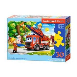 Puzzle Firefighters to the Rescue, 30 piese imagine