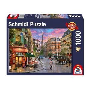 Puzzle Schmidt - Street To The Eiffel Tower, 1000 piese imagine