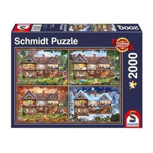 Puzzle Schmidt - House Of Four Seasons, 2000 piese imagine