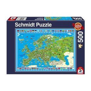 Puzzle Schmidt - Discover Europe, 500 piese imagine