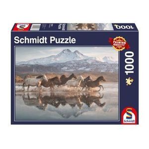 Puzzle Schmidt - Horses In Cappadocia, 1000 piese imagine