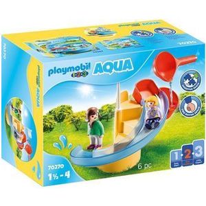 Playmobil 1.2.3 Aqua - Tobogan de apa imagine