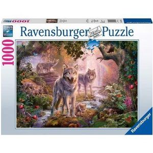 Puzzle Haita de lupi, 1000 piese imagine