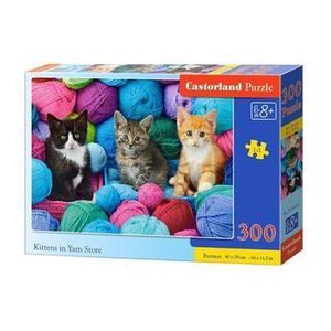 Puzzle Kittens in the Yarn Store, 300 piese imagine
