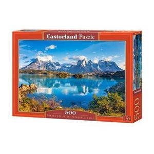 Puzzle Torres Del Paine - Patagonia, Chile, 500 piese imagine