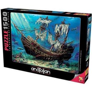 Puzzle Anatolian - Shipwreck Sea, 1500 piese imagine