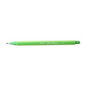 Creion mecanic Penac The Pencil, rubber grip, 1.3mm, varf plastic - corp verde imagine