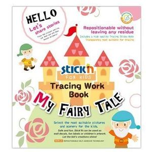 Carte educativa Stick'n Tracing Work Book - My Fairy Tale imagine