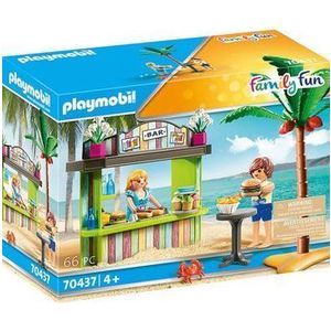 Playmobil Family Fun, Beach Hotel - Set bar pe plaja imagine