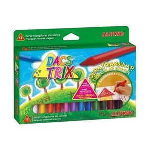 Creioane cerate soft Alpino DacsTrix, 12 culori imagine