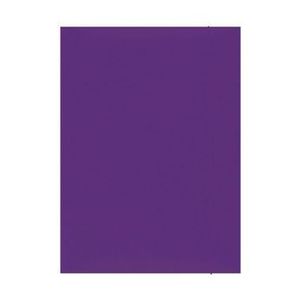 Mapa din carton plastifiat, inchidere cu elastic, 300 gsm, violet imagine