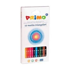 Creioane colorate Morocolor Primo Tris, 12 culori imagine