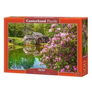 Puzzle Mill by the Pond, 500 piese imagine