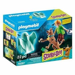 Set Playmobil Scooby Doo - Scooby si Shaggy cu fantoma imagine