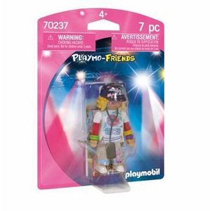 Playmobil Figures, Playmo Friends - Figurina cantaret rap imagine