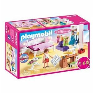 Set Playmobil Dollhouse - Dormitorul familiei imagine