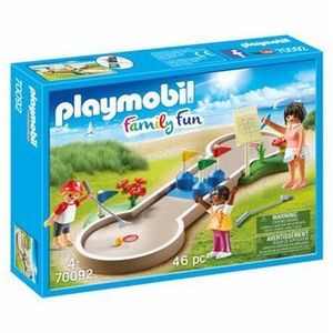 Playmobil Family Fun, Camping - Mini golf imagine