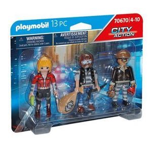 Set figurine - 3 Hoti | Playmobil imagine