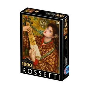Puzzle adulti D-Toys Dante Gabriel Rossetti - A Christmas Carol, 1000 piese imagine