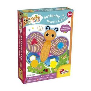 Puzzle de podea Lisciani - Fluturas cu forme si culori, 29 piese imagine