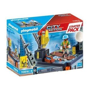 Set figurina Playmobil City Action - Santier de constructii imagine