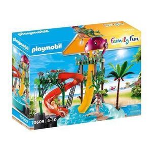 Set Playmobil Family Fun - Parc acvatic cu tobogane imagine