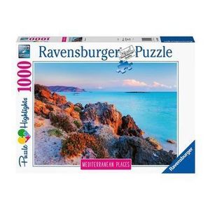 Puzzle Ravensburger - Grecia mediteraneana, 1000 piese imagine