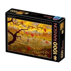 Puzzle adulti D-Toys Paul Ranson - Apple Tree with Red Fruit, 1000 piese imagine