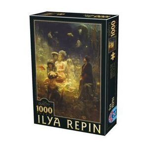 Puzzle adulti D-Toys Ilya Repin - Sadko in the Underwater Kingdom, 1000 piese imagine