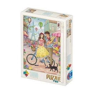 Puzzle adulti D-Toys Groos Zselyke - Paris, 1000 piese imagine