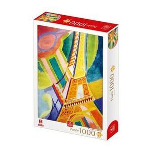 Puzzle adulti Deico Robert Delaunay Tour Eiffel, 1000 piese imagine