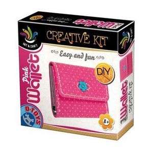 Joc creativ D-Toys Pink Wallet - Set creatie, portofel roz imagine