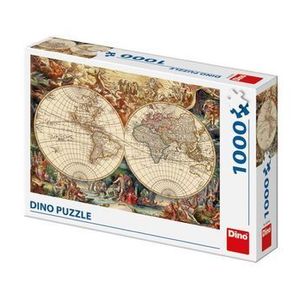 Puzzle - Harta istorica (1000 piese) imagine