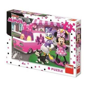 Puzzle Minnie si Daisy, 48 piese imagine
