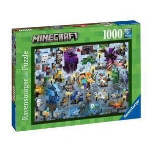 Puzzle Ravensburger - Provocarea Minecraft, 1000 piese imagine