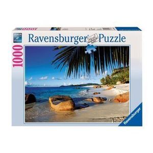 Puzzle Ravensburger - Palmier la plaja, 1000 piese imagine