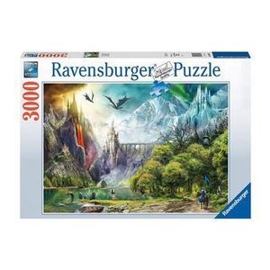 Puzzle Ravensburger - Domnia Dragonilor, 3000 piese imagine