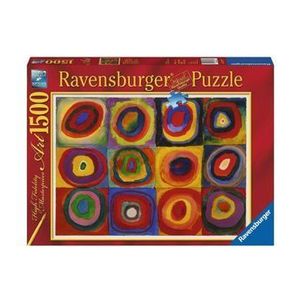 Puzzle Ravensburger - Kandisnsky: Color study, 1500 piese imagine