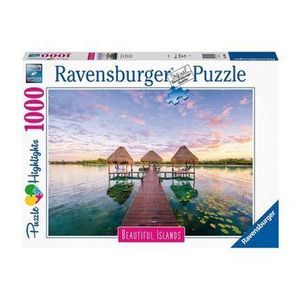 Puzzle Ravensburger - Insula tropicala, 1000 piese imagine
