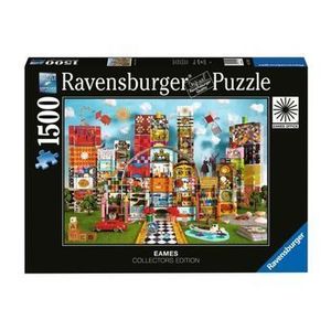 Puzzle Ravensburger - Eames House of Cards Fantezie, 1500 piese imagine