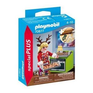 Set figurina Playmobil Special Plus - Femeie patiser imagine