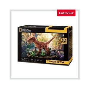 Puzzle 3D - Velociraptor, 63 piese imagine