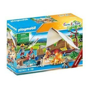 Set Playmobil Family Fun - Camping in familie imagine