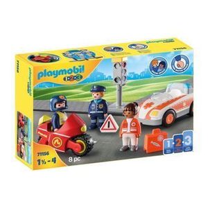 Set figurina Playmobil 1.2.3. - Eroi salvatori imagine