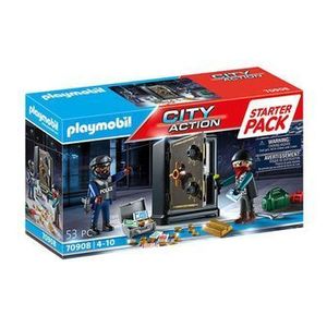 Set Playmobil City Action - Jaf la banca imagine